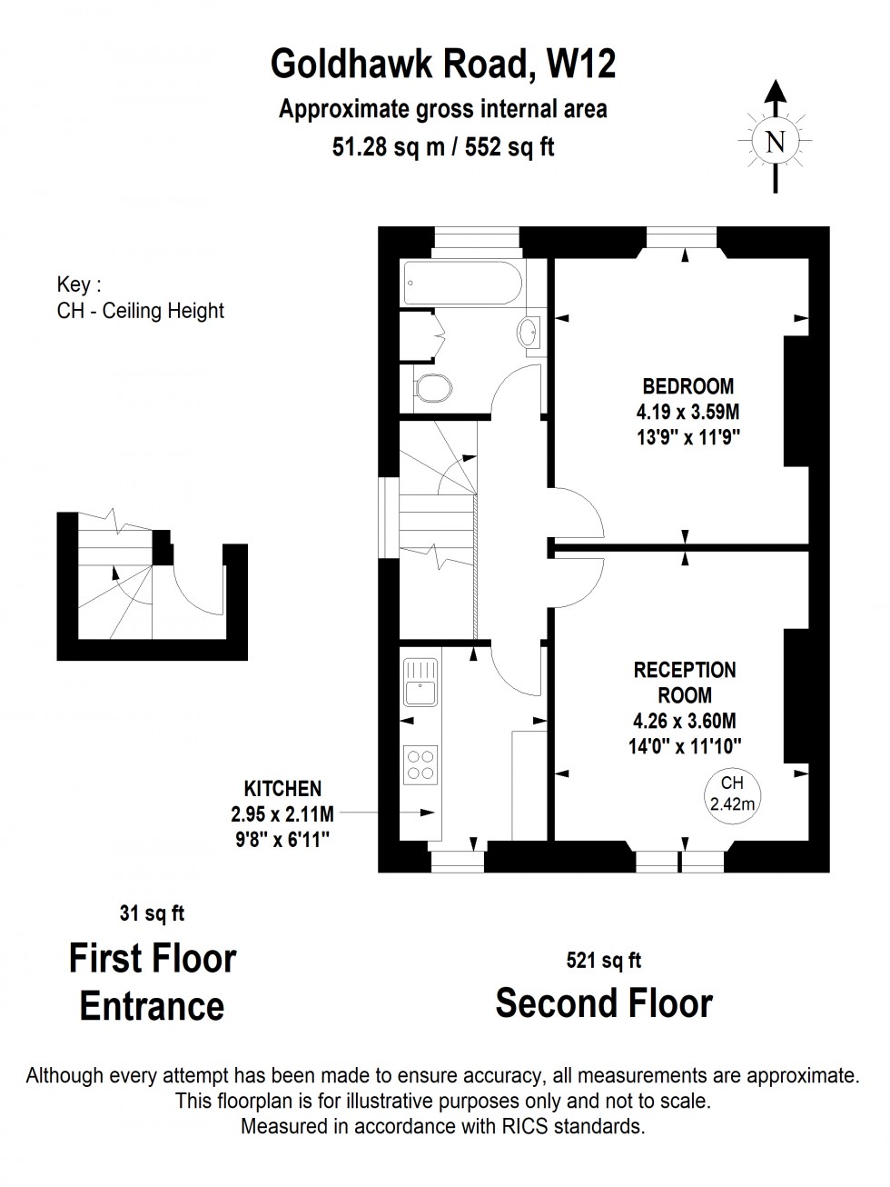 Floorplan for London