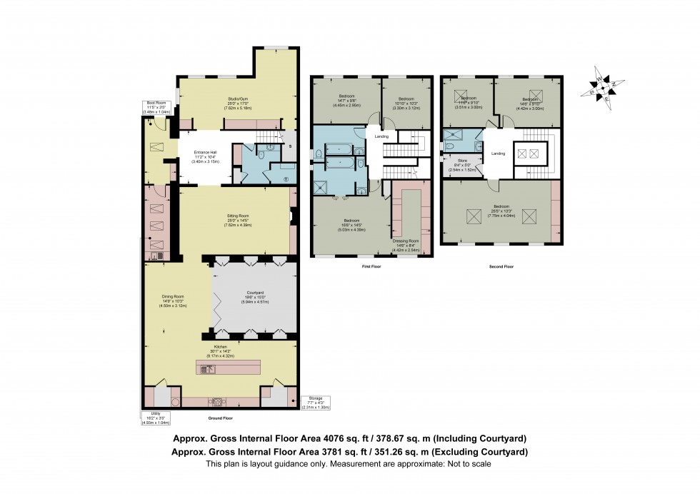 Floorplan for Barnes, London