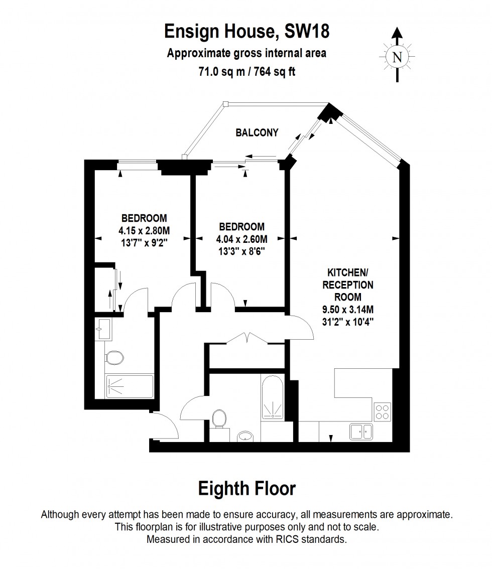 Floorplan for Juniper Drive, London